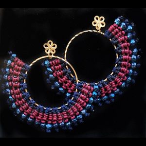 Hand Made Earrings. Colombian Style